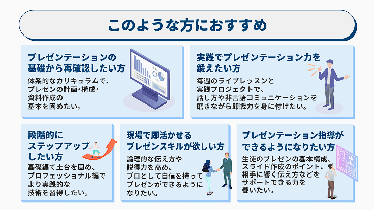 こんな方におすすめ！