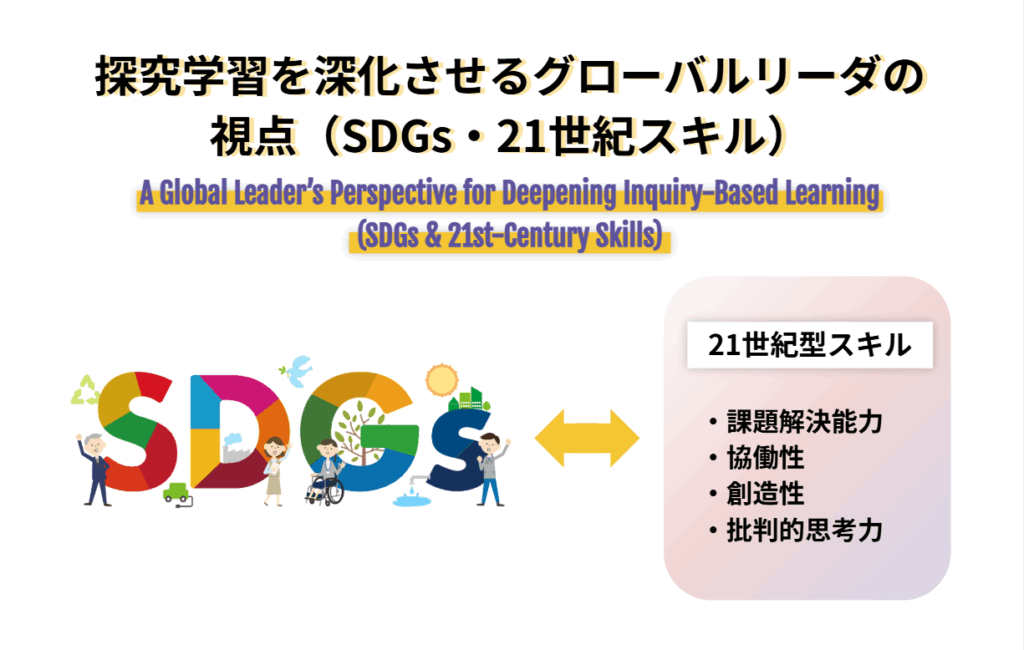探究学習を深化させるグローバルリーダーの視点