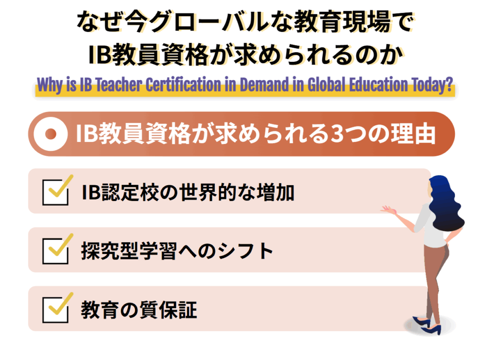 なぜ今グローバルな教育現場でIB教員資格が求められるのか