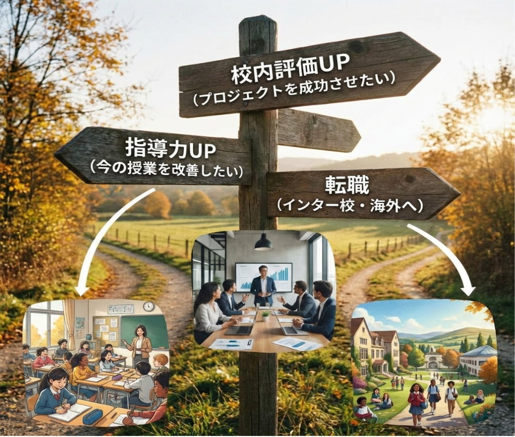 目的別（転職・校内評価・指導力UP）に解説 あなたに最適な資格はどれ？