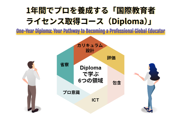 1年間でプロを養成する「国際教育者ライセンス取得コース(Diploma)」