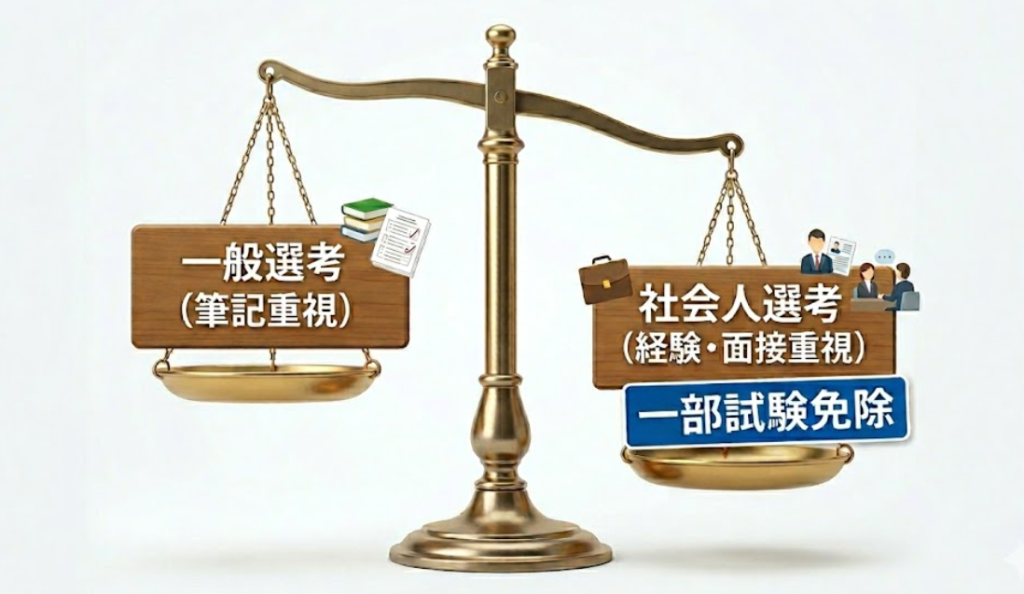 一般選考との違いとメリット デメリット
