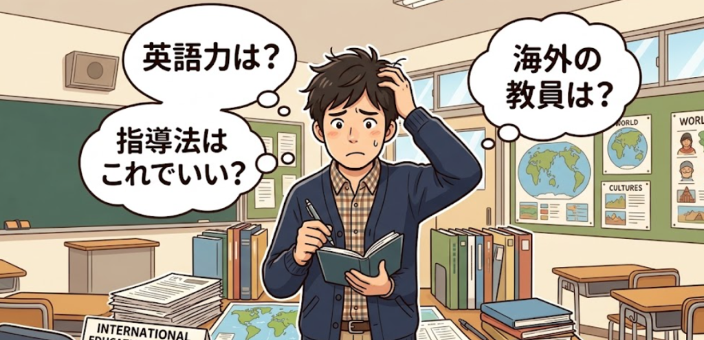 国際教育プロジェクトを任されたあなたの「スキル不足かも」という不安
