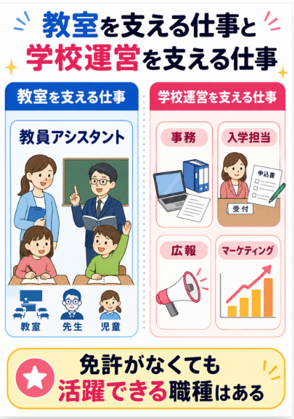 教員アシスタント 事務 マーケティング職に求められる条件