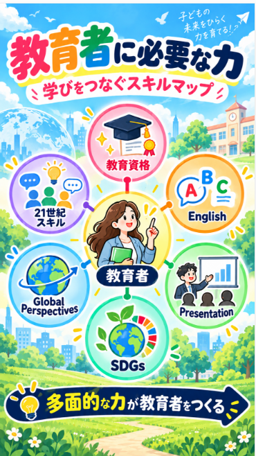 プレゼンテーションやグローバルスキルも追加で学べる
